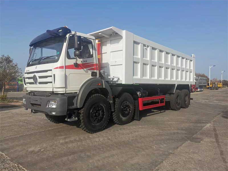 BEIBEN 420HP 8x4 dump truck overall appearance