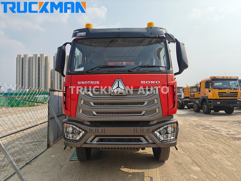 Brand New HOWO NX 12 Wheels Tipping Truck To Ghana