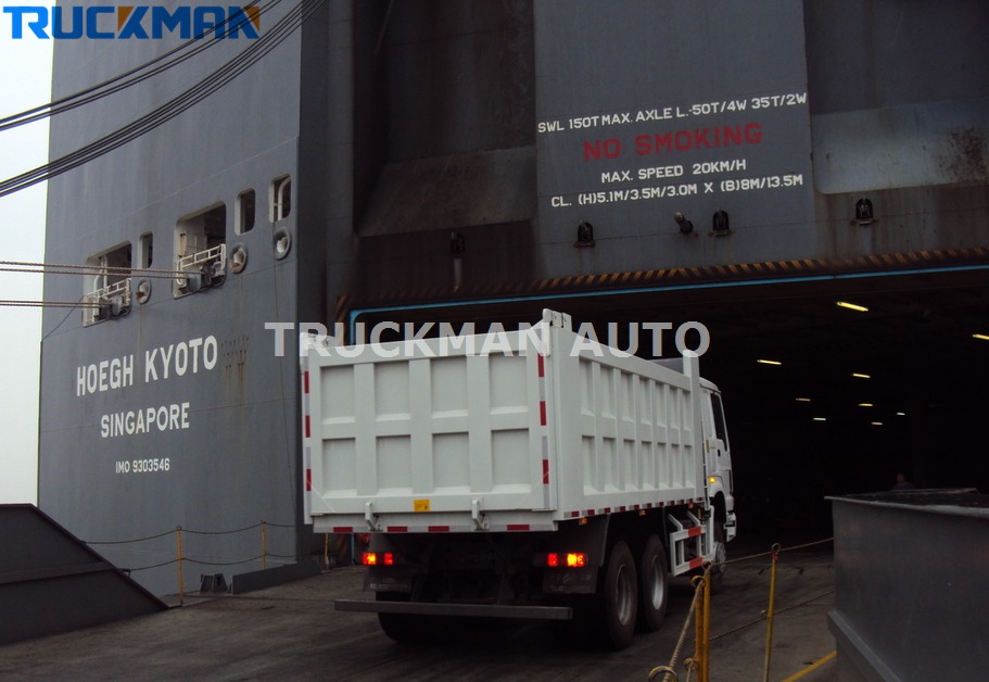 10 wheels tipping truck