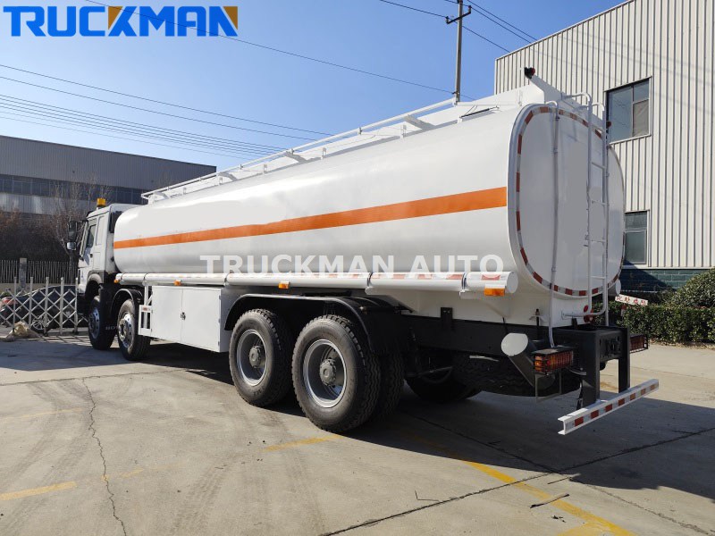 12 wheels fuel tank truck