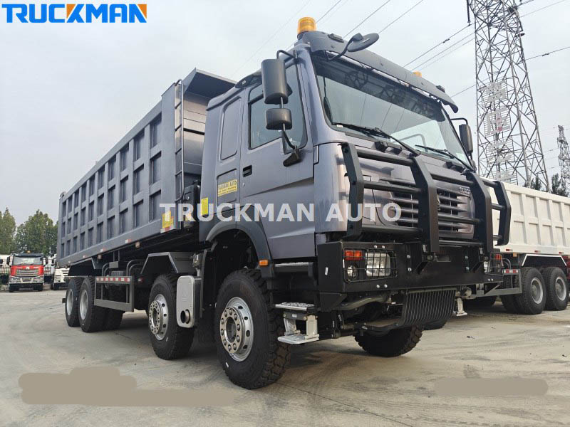 HOWO tipper truck with bumper