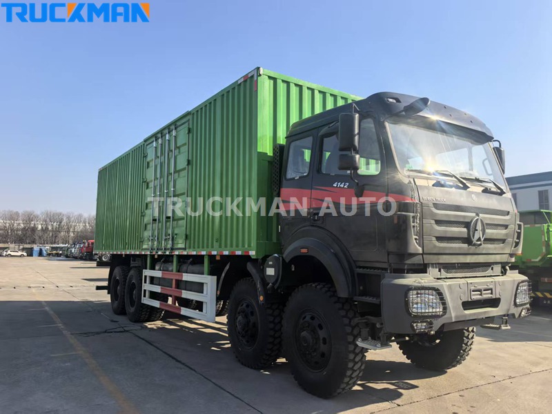 BEIBEN 420HP 8X8 Van Truck