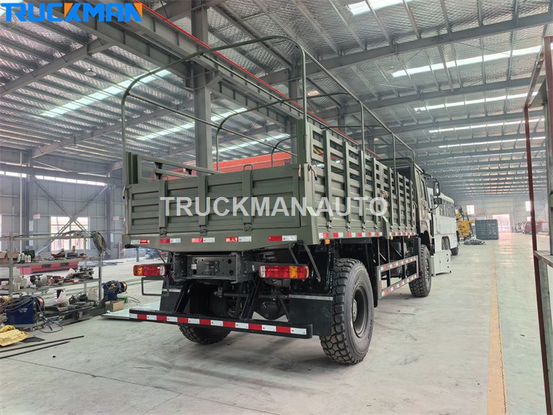 HOWO 4x4 cargo truck supplier