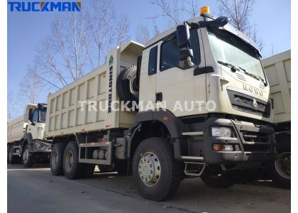 6X4 SINO TRUCK HOWO TX 10 Wheels Tipping Truck To Ghana