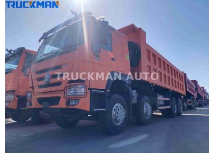 8X4 SINO TRUCK HOWO 12 Wheels Tipper Truck For West Africa