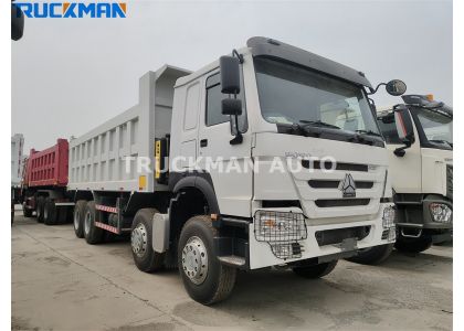 400HP SINOTRUK HOWO 35 Cubic Tipping Truck To Tanzania