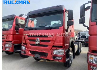 6x4 SINOTRUK HOWO 400HP Truck Head For Rwanda
