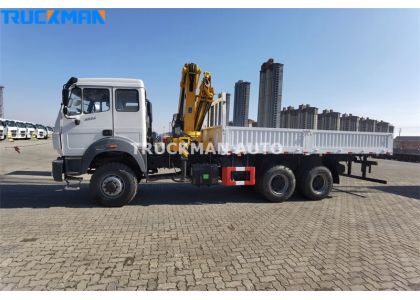 BEIBEN Cargo Truck With Crane To Kenya