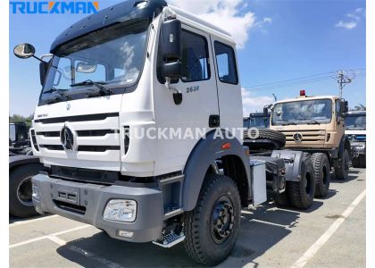 380HP BEIBEN Trailer Truck To Algeria