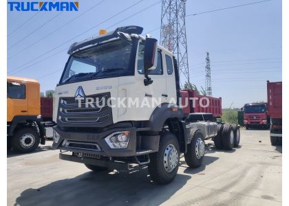 12 Wheels SINOTRUK HOWO NX 380HP Tipper Truck To Uganda