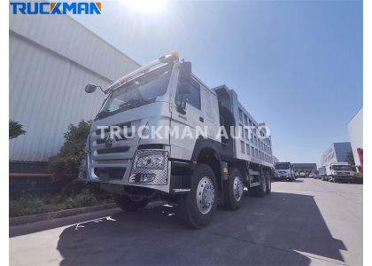 8X4 SINO TRUCK HOWO 40 Tons Tipper Truck To Mauritania