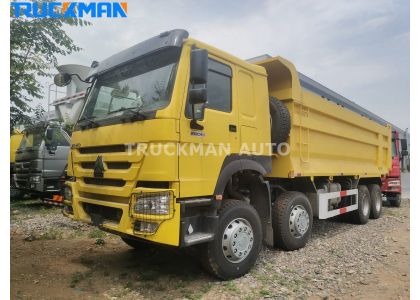 8x4 SINOTRUK HOWO 380HP Dumper Truck For Libya
