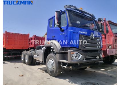 10 Wheels SINO TRUCK HOWO NX 380HP Tipping Truck Chassis For Zambia
