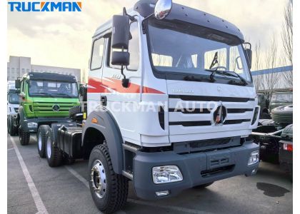 10 Wheels BEIBEN 6X4 Prime Mover Truck To Congo