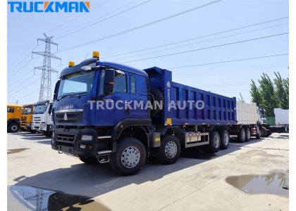 8X4 SINOTRUK HOWO TX 400HP Tipping Truck For Uganda