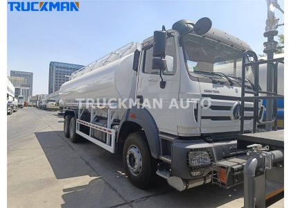 10 Wheels BEIBEN 2638 20000 Liters Fuel Tank Truck For Guatemala
