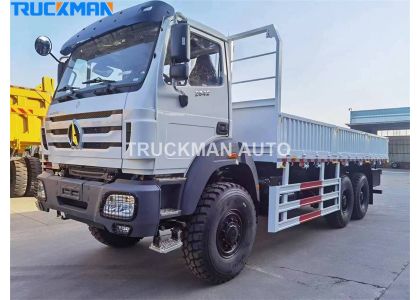 BEIBEN All Wheel Drive 6X6 Cargo Truck With 14.00R20 Tire For Botswana