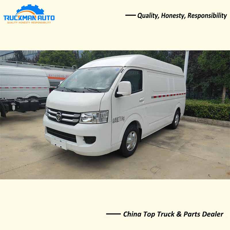 4 Wheels FOTON G7 Cargo Van Bus For Bolivia