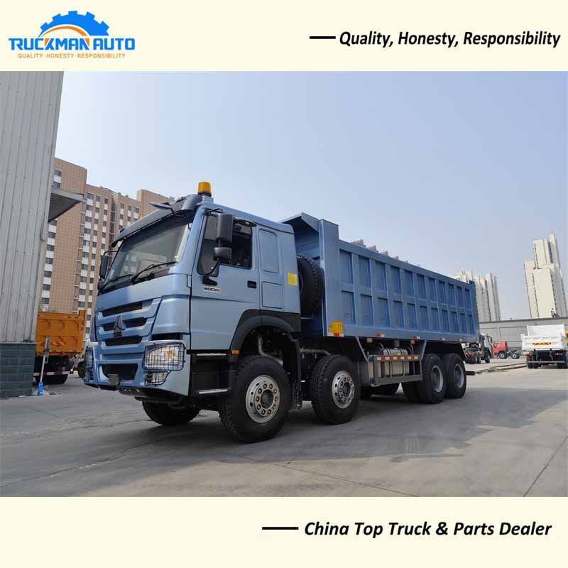 380HP SINOTRUCK HOWO 8x4 Tipper Truck For Uganda