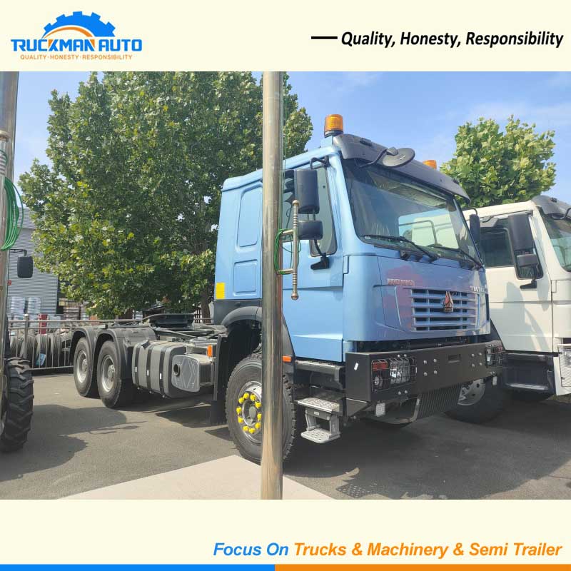 SINOTRUK HOWO 430HP 6X4 10 Wheels Tractor Truck For Guinea