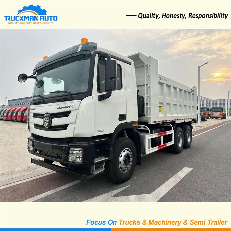 FOTON AUMAN 6x4 10 Wheels 30 Tons 380HP Tipper Truck To Liberia
