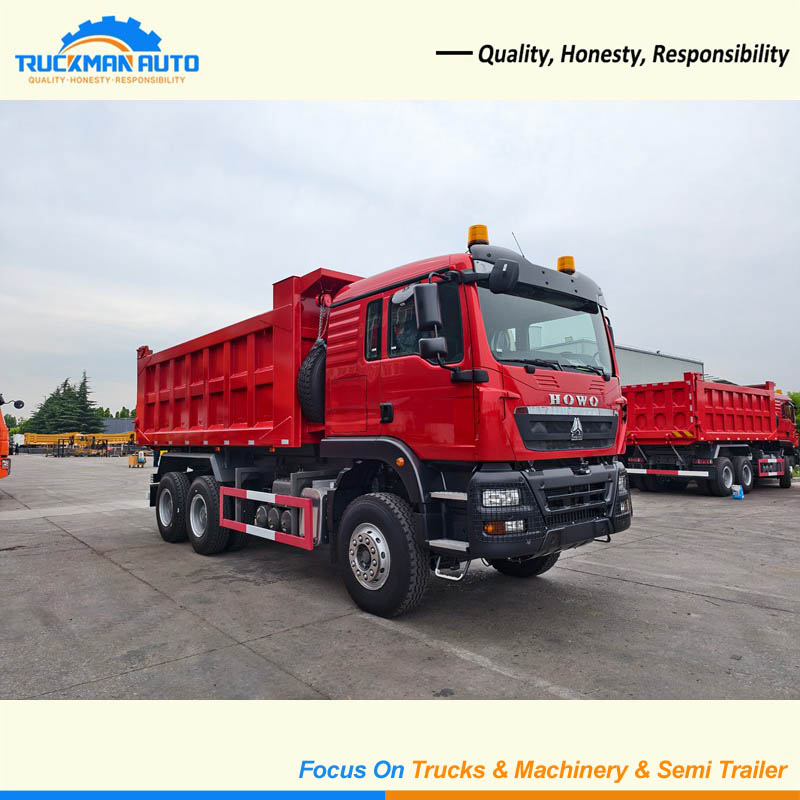 SINOTRUK HOWO TX 371HP Dump Truck With Integral Mudguard