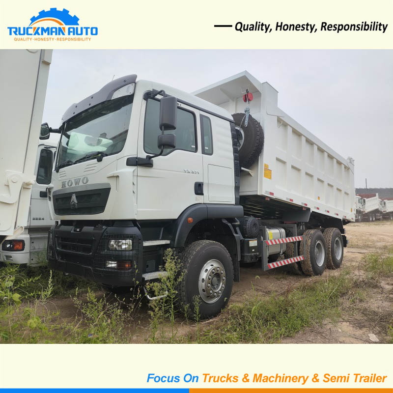 SINOTRUK HOWO TX 10 Wheels 371HP 6x4 Tipping Truck For Sand