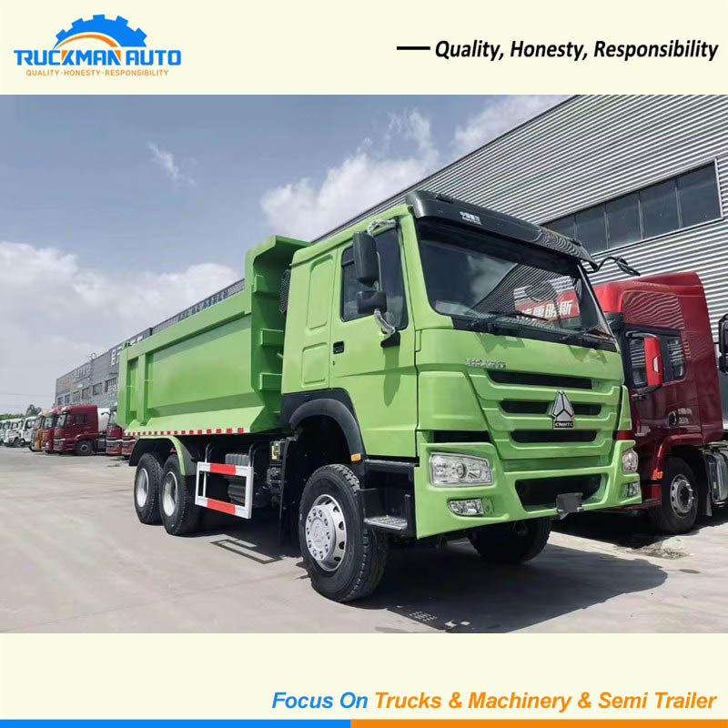Used SINOTRUK HOWO 10 Wheels 371HP Tipping Truck