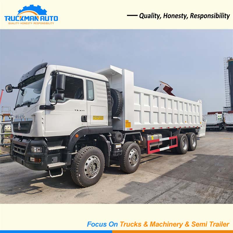 SINOTRUK HOWO TX 371HP 8X4 12 Wheels Tipper Truck