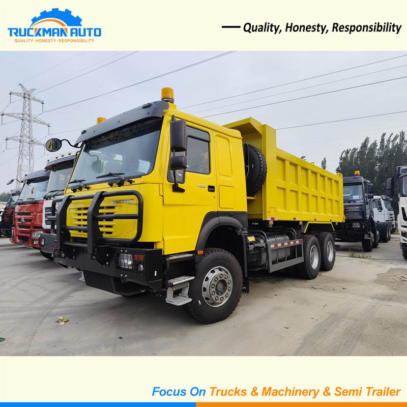 Brand New HOWO 400HP 6x4 Tipping Truck With Bumper