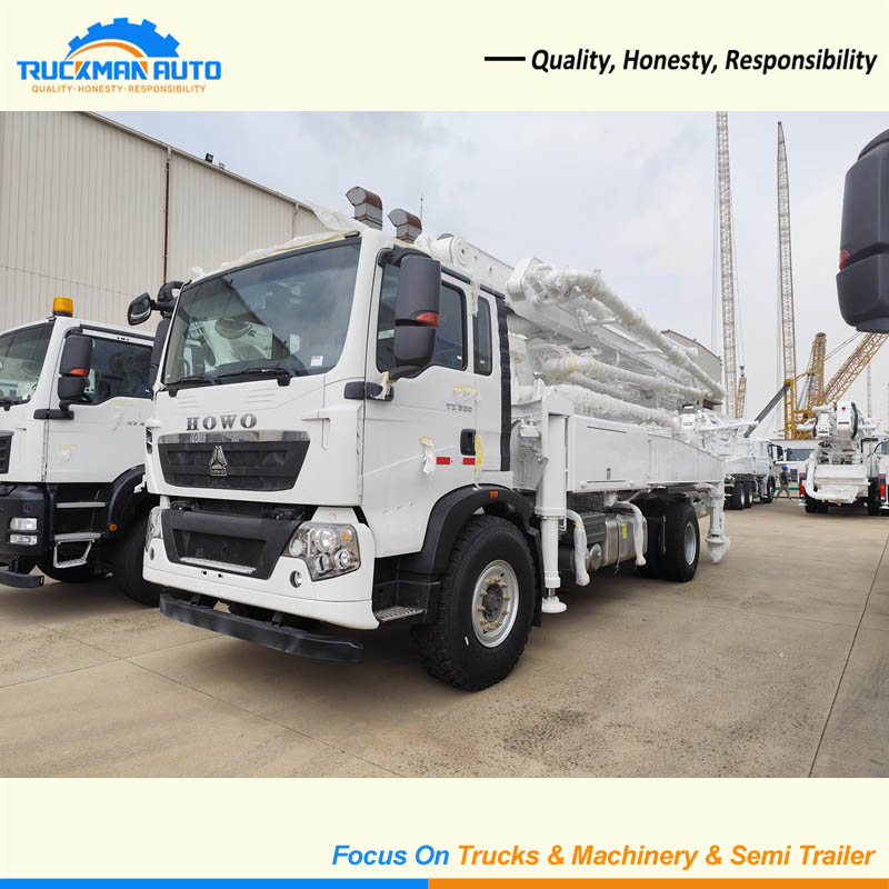 SINOTRUK HOWO TX 6 Wheels 37 Meters Pump Truck