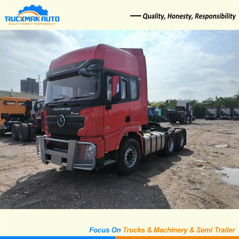 SHACMAN X3000 450HP 6x4 Tractor Truck With CUMMINS Engine For Zimbabwe