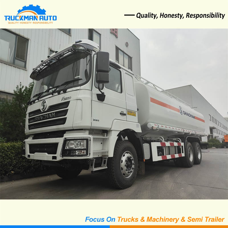 20000L SHACMAN F3000 6X4 380HP Fuel Tanker Truck For Guyana