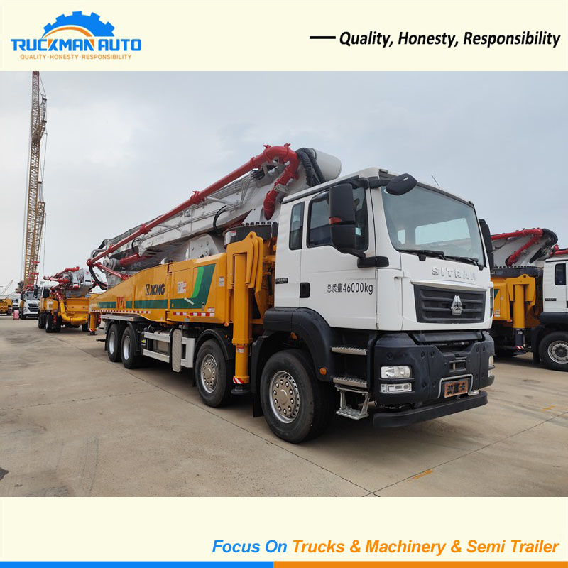 SINOTRUK SITRAK 12 Wheels Truck Chassis With 62 Meters Pump Truck 
