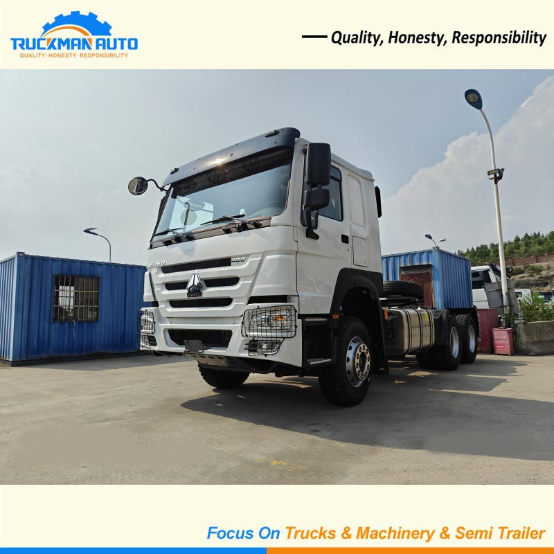 SINOTRUCK HOWO 6X4 400HP 10 Wheels Tractor Truck To Ghana