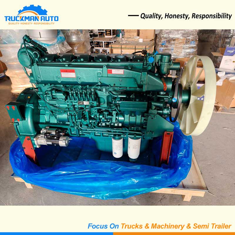 Powerful SINOTRUK HOWO WD615.47 371HP EURO 2 Diesel Engine For Sale