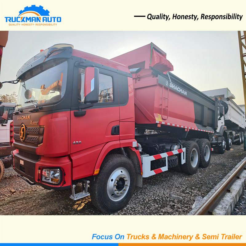 SHACMAN X3000 30 Tons 420HP Tipping Truck For South America