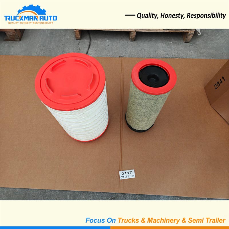 Universal SINOTRUK HOWO FAW SHACMAN Air Filter PU2841 For Nigeria