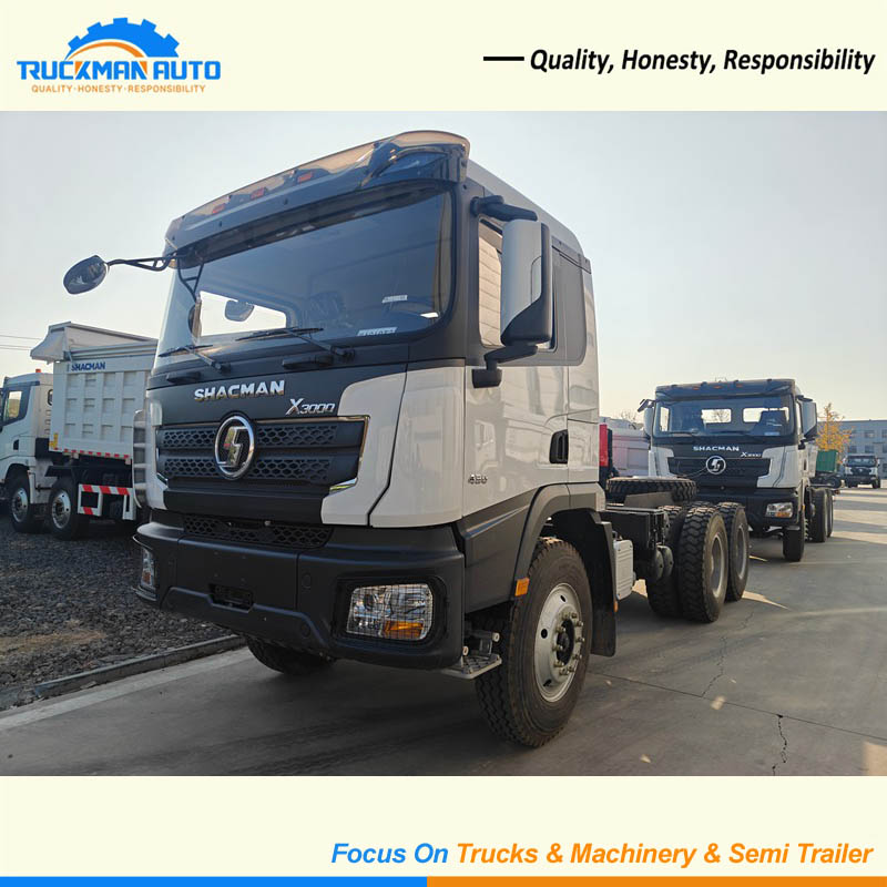SHACMAN X3000 430HP 10 Wheels Cargo Chassis For Modification