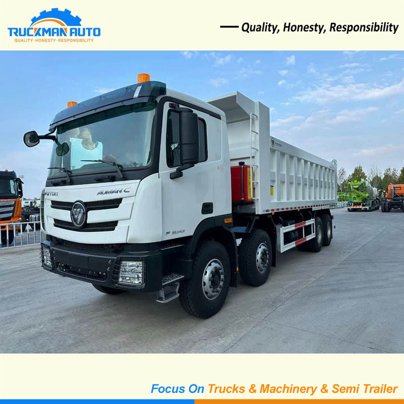 Reliable 8X4 30 CBM FOTON AUMAN Dump Truck For Kenya