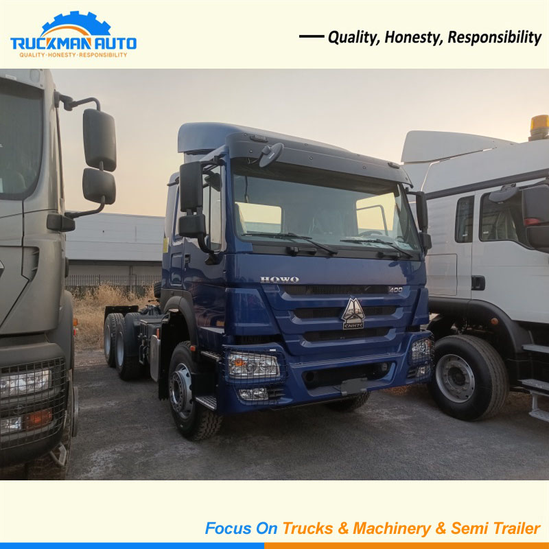 SINOTRUK HOWO 6x4 10 Wheels 400HP Truck Head For Liberia