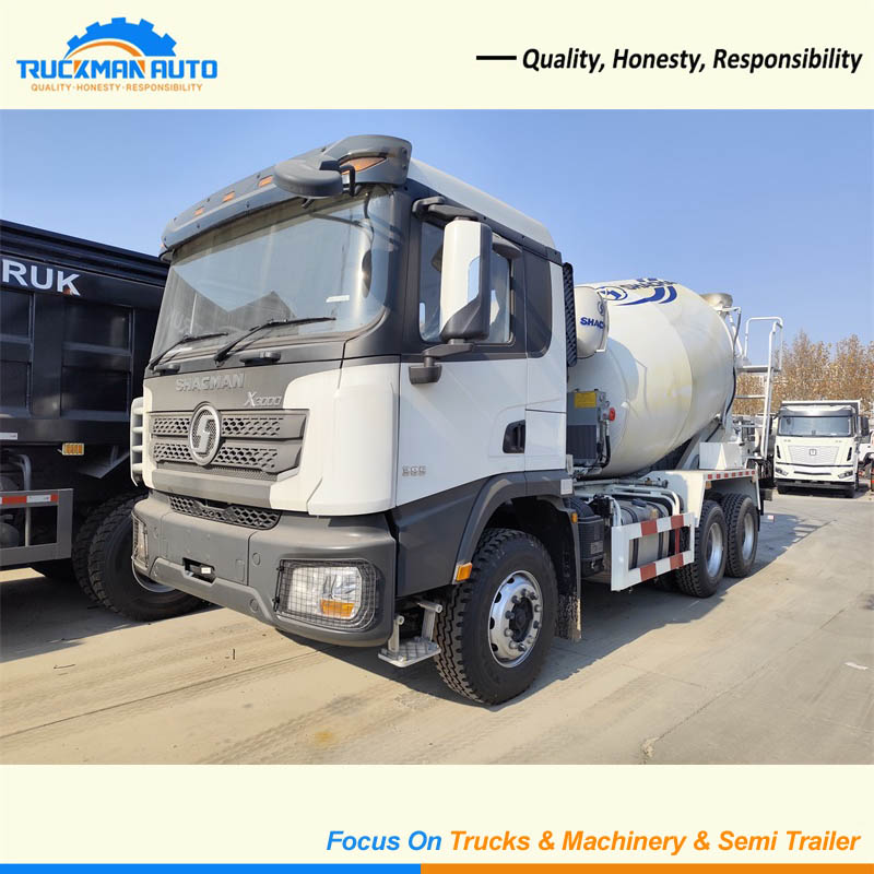SHACMAN X3000 6X4 380HP 8m3 Concrete Mixer Truck  For Surinam