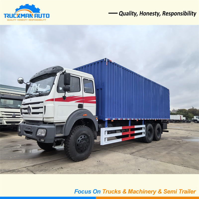 10 Wheels BEIBEN 2642 6x4 420HP Cargo Truck for Botswana 
