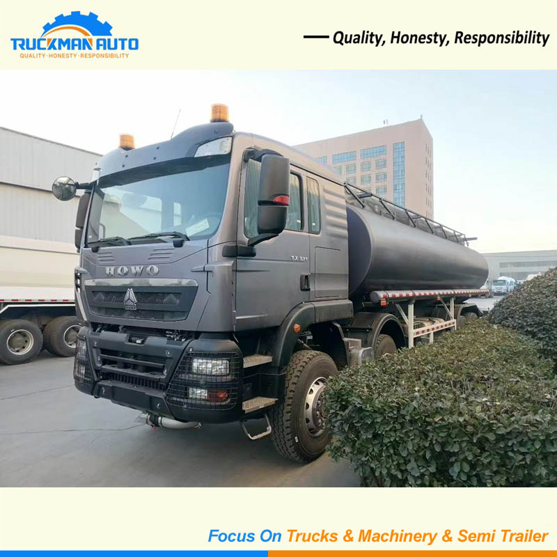 Factory Price 8x4 371HP HOWO TX Oil Tanker Truck For Fuel Transportation