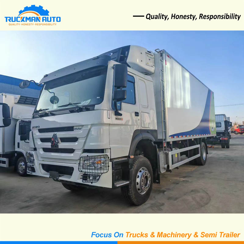 Factory Price 4x2 300HP SINOTRUK HOWO Refrigerated Truck For Transportation