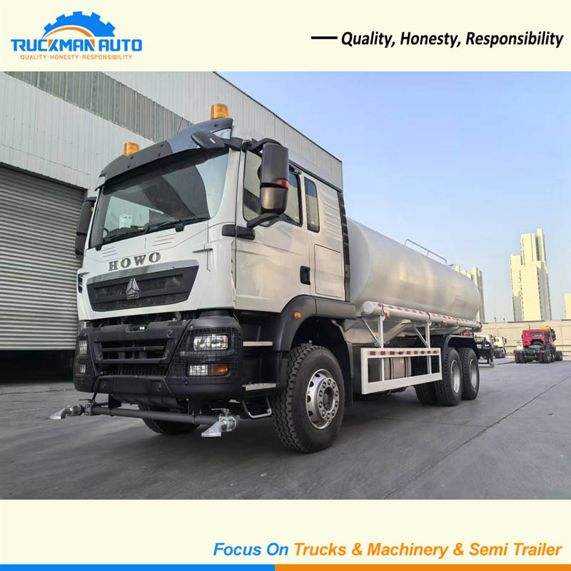 Good Quality 6x4 20000 Liters HOWO TX Water Tank Truck For Water Transportation