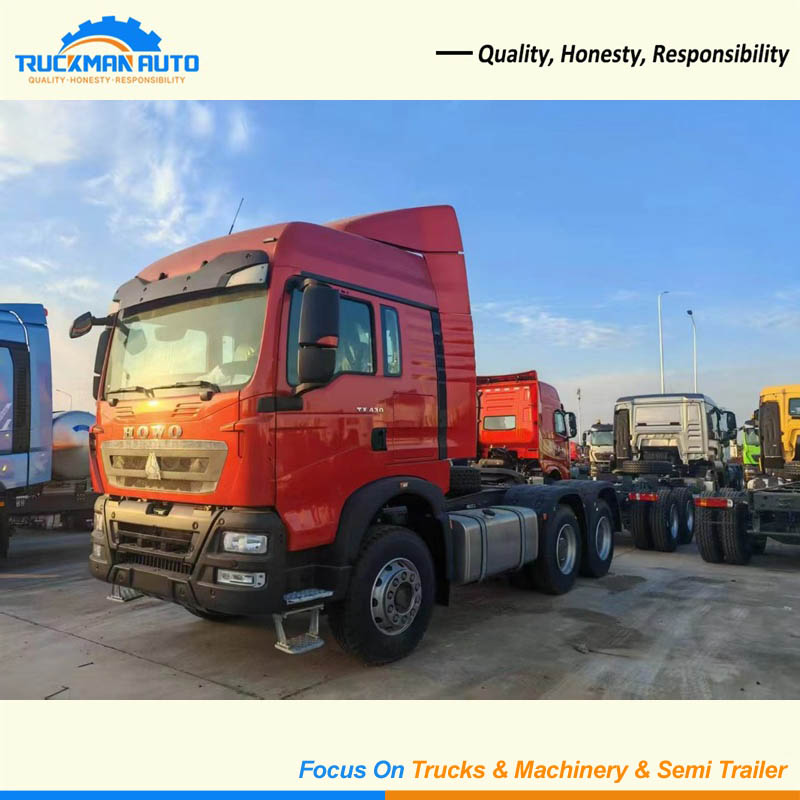 Reliable HOWO TX 430HP 10 Wheels Tractor Truck For Nigeria