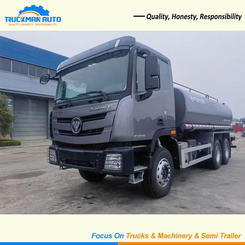 Durable FOTON AUMAN C F3335 16000 Liters Stainless Water Tanker Truck For Algeria