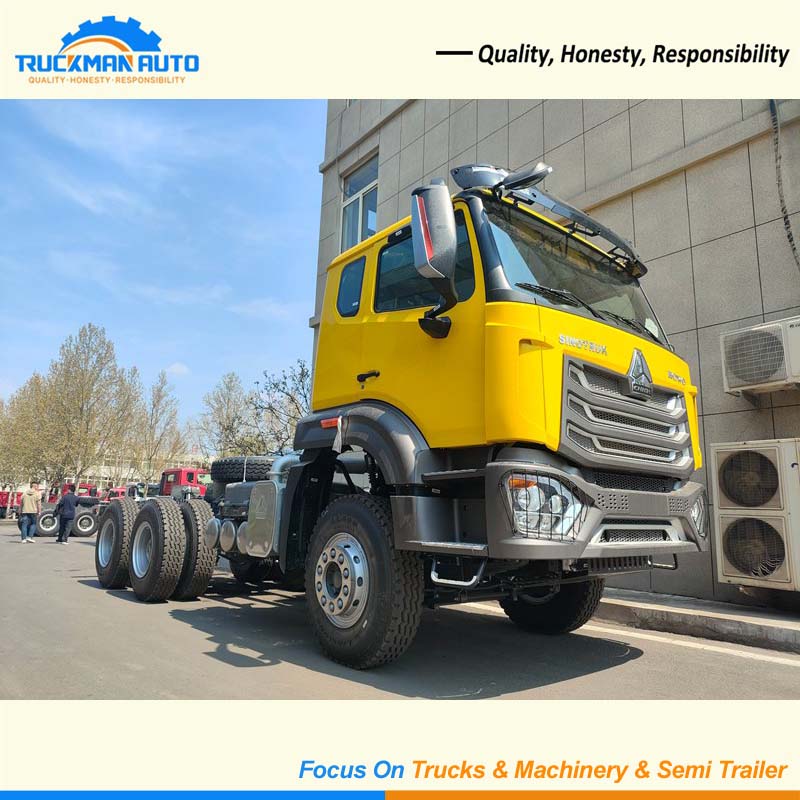SINOTRUK HOWO NX 10 Wheels 400HP Truck Chassis To Chad