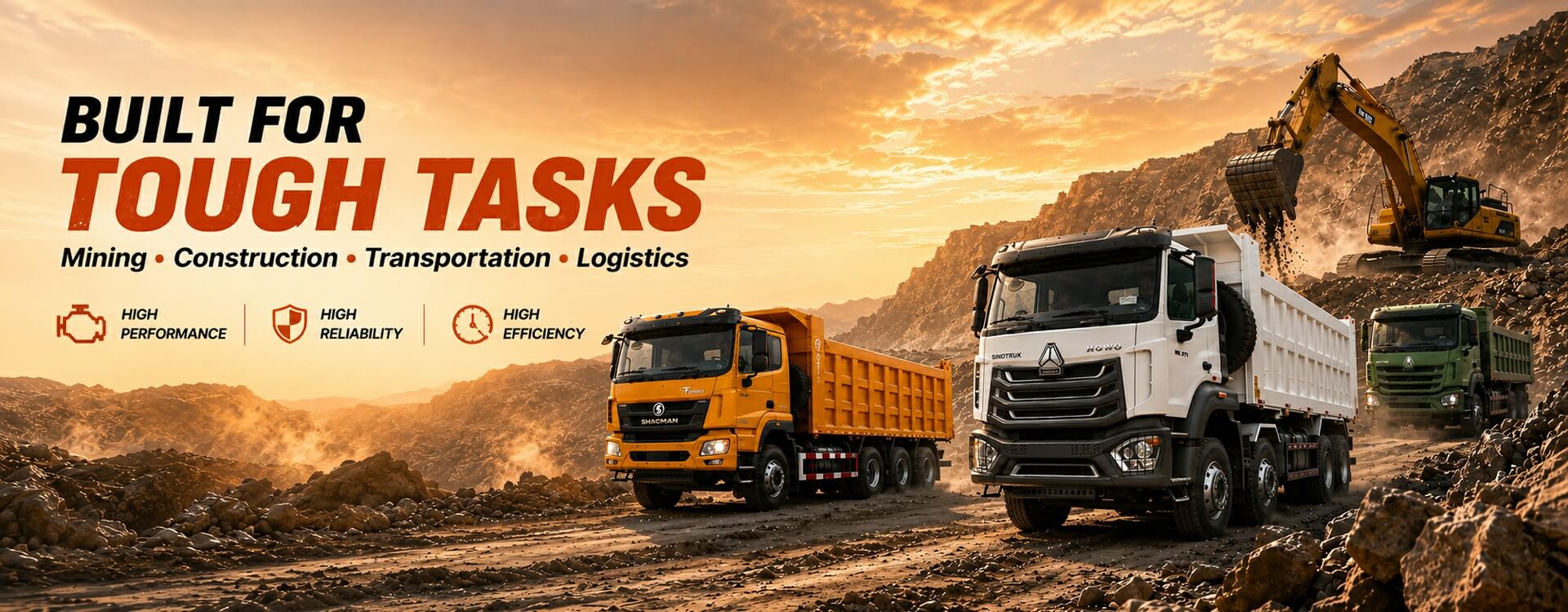Heavy duty dump trucks for mining and construction - TRUCKMAN